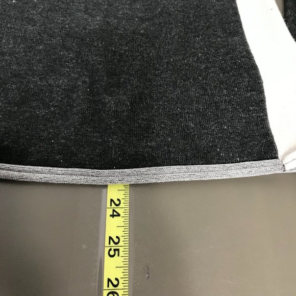 Alexander McQueen x Puma Sweater Size S Colorblock Viscose Blend Gray Ivory - Picture 13 of 14